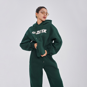 High Quality <strong>Jumper</strong> <strong>for</strong> <strong>Women</strong> Cotton Fleece 350 Gsm <strong>Long</strong> Sleeve Pullover Hoodie Custom Towel Embroidery logo Hoodies <strong>Women</strong> - Product Image 2