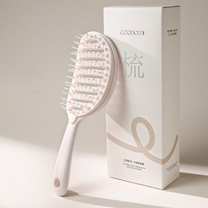 <span class=keywords><strong>Brosse</strong></span> à <span class=keywords><strong>cheveux</strong></span> volumisante détachable, peigne démêlant antistatique, <span class=keywords><strong>brosse</strong></span> coiffante pour couronne haute et volume, nettoyage facile, élimination des <span class=keywords><strong>cheveux</strong></span> - Product Image 1