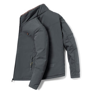 Manteau épais doublé en polaire pour <span class=keywords><strong>homme</strong></span>, veste à col montant à manches longues, épaisse, Sehe Fashion - Product Image 2
