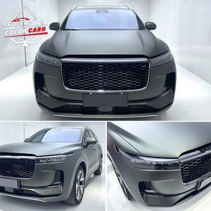 Pellicola vinilica per avvolgimento auto Super opaca verde misterioso antigraffio pellicola da imballaggio in PVC verde Ultra muto impermeabile in metallo - Product Image 3