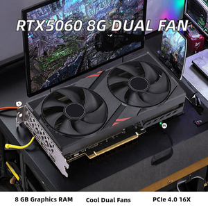 RTX5060 สำหรับ Chasing Wind OC 8GB พัดลมคู่ สำหรับเดสก์ท็อป ใหม่ PCI 4.0 16X GDDR7 1506MHz 7000MHz DirectX 12 DVI/DisplayPort ดีไซน์พัดลมคู่ - Product Image 2