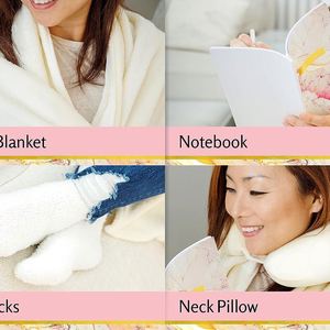 New Beautiful <b>Gifts</b> Set for Girls with U-shaped <b>Memory</b> Foam Pillow Socks Blanket Scented Candle Amazing Birthday <b>Gifts</b> for Women - Product Image 3