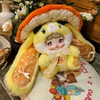 Nommi 400% V2 Mushroom Hat Series Plush Blind Box Grande Figurine de Designer en Peluche en Stock