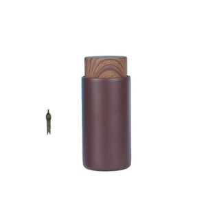 510ml Eco-Friendly Stainless Steel Vacuum Insulated Double-Wall Travel Business Tea Strainer Water Bottle Flask Tumbler Wood - Product Image 1