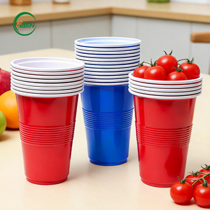 Vasos Desechables de Plástico PP Personalizables para Cadenas de Comida Rápida y Cafeterías, Alta Capacidad y Construcción Resistente - Product Image 1