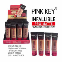 Promo Panas Multi 4 Warna Krim BB Cair Foundation Full Coverage Concealer Tahan Lama Melembapkan Mencerahkan Mengontrol Minyak