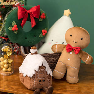 หมอนตุ๊กตาคริสต์มาส หมอนอิงการ์ตูนพร้อมไส้ใน สำหรับตกแต่งห้องนั่งเล่น ห้องนอน อายุ 8-13 ปี สำหรับทุกเพศ - Product Image 4