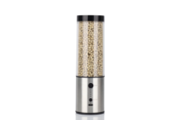 Moulin à sel et à poivre électrique en métal SUNWAY SWA-WG37, ensemble de 2 pièces, entièrement automatique, réglable, rechargeable par USB