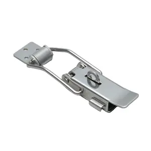 不锈钢大拉闩锁、挂锁重型肘节闩锁、自锁木箱闩锁