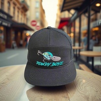 Gorra Trucker de 7 Paneles de Algodón Puro con Logotipo Personalizado al por Mayor, Corona Alta, Bordado, Cierre Ajustable, Visera Plana, Malla Trasera, con Garantía Comercial