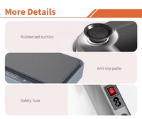 Plataforma Vibratoria Eléctrica Portátil LED, Superventas, Resistente, de ABS, para Adelgazar, Máquina de Ejercicio Deportiva