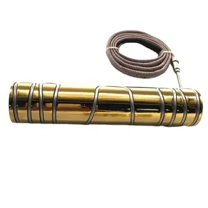 Brass nozzle coil electric heater for hot runner system