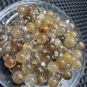 Colgante de Plata 925 al Por Mayor con Piedras de Cristal Natural Sanadoras Joyería de Piedras Preciosas Amatista Collar de Aguamarina y Cuarzo Jardín para Regalo - Product Image 4