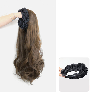 Parrucche mia fascia onda parrucche dritte sintetiche parrucche rimovibili per <span class=keywords><strong>capelli</strong></span> <span class=keywords><strong>extension</strong></span> ricci parrucche alla moda fascia per <span class=keywords><strong>capelli</strong></span> - Product Image 5