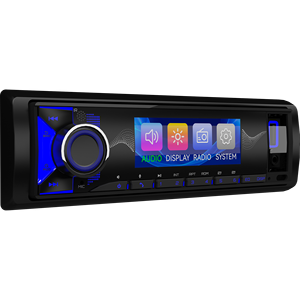 Autoradio 1DIN Reproductor MP3 <span class=keywords><strong>para</strong></span> Auto con Pantalla TFT y Asistente de Voz 5.0V RCA Preout BT 5.1 A2DP <span class=keywords><strong>FM</strong></span> AM RDS OEM ODM - Product Image 1