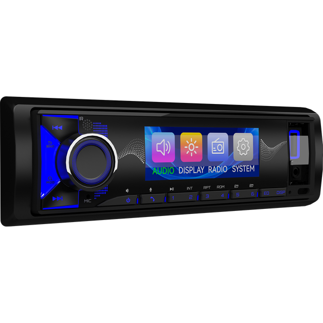 Autoradio 1DIN Car MP3 Player Head Unit with TFT Display and Voice Assistant 5.0V RCA Preout BT 5.1 A2DP FM AM RDS OEM ODM