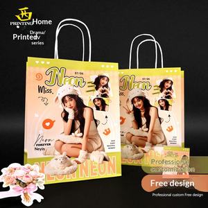 ถุ<span class=keywords><strong>ง</strong></span>กระดาษสีขาวพิมพ์ลายการ์ตูนอนิเมะน่ารักแบบกำหนดเอ<span class=keywords><strong>ง</strong></span> พร้อมหูหิ้วแบบยาว พิมพ์ออฟเซ็ต คุณภาพสู<span class=keywords><strong>ง</strong></span> - Product Image 3