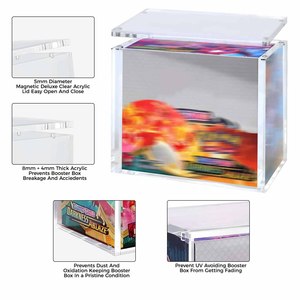 NOVISON - Caja Magnética Acrílica Transparente de 5 mm, Directo de Fábrica, Estuche Protector para Exhibición ETB, Ecológico y Moderno - Product Image 5