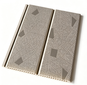 Panneaux de plafond en PVC légers pour décoration intérieure, panneaux de plafond en PVC modernes, personnalisables, imperméables, dalles de plafond - Product Image 1