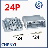 Connecteur automobile 24 broches pour module de commande d'aide au stationnement, faisceau de câblage de radar de recul 39670-T7A 39670-T6A MX34024SF1 MX34024PF1