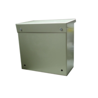 Boîtier de jonction en acier laminé à froid, boîtier électrique étanche IP65, revêtement poudré RAL7035 avec plaque arrière galvanisée