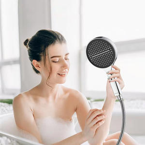 Waterfall Spa Hand <strong>Shower</strong> <strong>Head</strong> 3+1 Modes <strong>Rainfall</strong> Handheld <strong>Shower</strong> Jetting Spray Showerhead <strong>with</strong> <strong>Shower</strong> <strong>Hose</strong> - Product Image 6