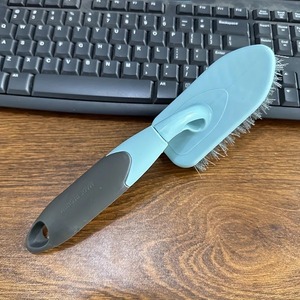 1Pc Multifunctional Cleaning Brush, Stiff Bristle Floor <b>Gap</b> Stain Removal Brush for Bathroom Wall Tile Cleaning - Product Image 4