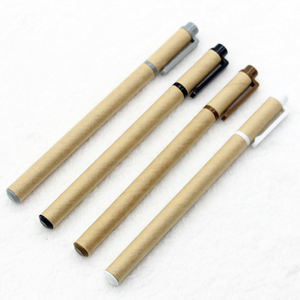 Stylo en carton, économique, personnalisé, écologique, recyclable, réutilisable, artisanal, stylo à bille en papier enroulable - Product Image 2