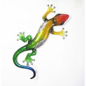 BETTER Wholesale <span class=keywords><strong>Liffy</strong></span> Metal Gecko Wall Hanger Art Home And Garden Outdoor Wall Decor Crafts - Product Image 4