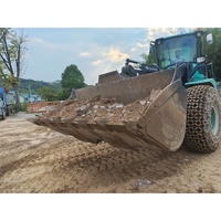 Pala Gommata Elettrica Usata Shantui LE59-X2 da 5,5 Tonnellate con Batteria da 282 kWh, Ricambi Inclusi, Ideale per Carico in Porto e Costruzioni