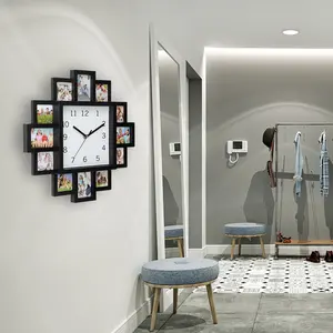 Clock Photo Framed Clock Hotel Decorative Modern Wall Clock