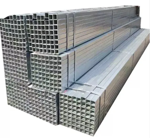 Tube carré en acier galvanisé à chaud 4x4 pouces 0,375 pouces, robuste, pour support structurel et fondations d'équipements lourds - Product Image 3
