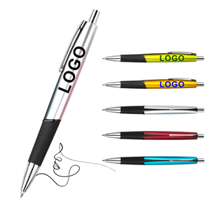 Customized Logo Printed Retractable Triangle Plastic Ballpoint <b>Pen</b> Wholesales Soft Grip Holder Business Sports for Special Gift - Product Image 1