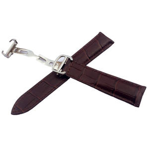 20 21 22 24mm peau de crocodile motif C-artier <span class=keywords><strong>Bracelet</strong></span> de <span class=keywords><strong>montre</strong></span> en cuir noir pour <span class=keywords><strong>homme</strong></span> <span class=keywords><strong>Boucle</strong></span> pour bracelets de <span class=keywords><strong>montre</strong></span> Cart-ier T-ank - Product Image 3