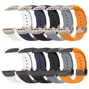 Cinturino Sportivo RYB FKM per <span class=keywords><strong>Apple</strong></span> <span class=keywords><strong>Watch</strong></span> Serie 11 10 9 8 <span class=keywords><strong>7</strong></span> 49/46/45/42mm - Product Image 2