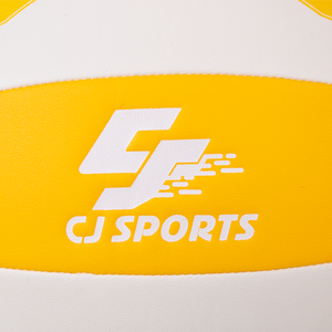 CJ Sports Cuir cousu à la machine de volley-ball multicolore de course durable pour tous les âges pour le match du Vietnam - Product Image 3