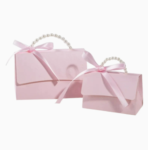DAMAI Wedding Candy <b>Boxes</b> - Foldable <b>Bridal</b> Favors Creative Party Rectangle Gift Packaging for Paper Pearl Handbag <b>Boxes</b> - Product Image 4