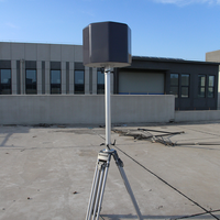 Detector de Drones Fijo de Baja Altitud de Fácil Despliegue, Dispositivo de Detección Anti-UAV de 10km/30km con Cobertura de 360° y Más de 50 Objetivos