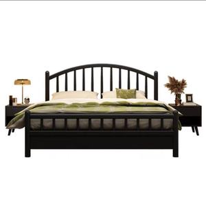 Cama de Lujo, Muebles de Madera para Interiores, Juegos de Dormitorio, Cama King Size con Plataforma de Madera - Product Image 3