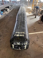 Coffrage gonflable de ballon en caoutchouc pour la construction de ponceaux