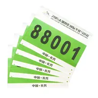 TRIWONDER TYVEK RUNNING Bib Competitor Numbers with Safety Pins, Running  Numbers $40.82 - PicClick AU