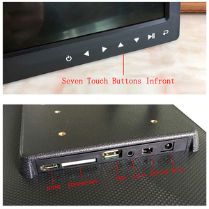 Vòng lặp video đen trắng <span class=keywords><strong>Wall</strong></span> Mount quảng cáo kỹ thuật số màn hình <span class=keywords><strong>17</strong></span> inch Khung ảnh kỹ thuật số - Product Image 5