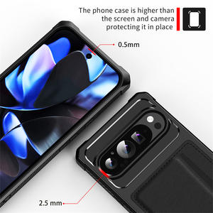 Étui portefeuille à absorption magnétique en cuir PU de luxe pour <span class=keywords><strong>Google</strong></span> <span class=keywords><strong>Pixel</strong></span> 9 <span class=keywords><strong>Pro</strong></span> XL / 9 8 <span class=keywords><strong>7</strong></span> <span class=keywords><strong>Pro</strong></span> / 8a 7a porte-cartes <span class=keywords><strong>Flip</strong></span> <span class=keywords><strong>Cover</strong></span> - Product Image 2