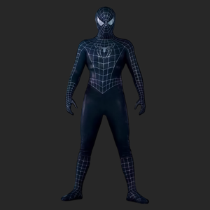 Costume Personalizzato <span class=keywords><strong>di</strong></span> <span class=keywords><strong>Spider</strong></span>-<span class=keywords><strong>Man</strong></span> Nero con Effetti Cinematografici - Product Image 1