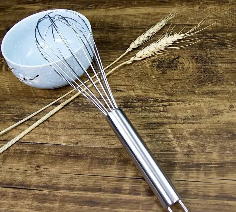 Stainless steel Egg Tool Baking Coffee Milk Frother Whisk Wire Whip Mini Balloon Whisk Cooking Whisk Egg Beater