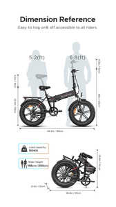 Almacén en UE, Reino Unido y EE. UU. <span class=keywords><strong>Engwe</strong></span> Ep-2pro Velo Electrique Bicicleta Eléctrica de Montaña Plegable para Tierra Tipo <span class=keywords><strong>Fatbike</strong></span> - Product Image 6