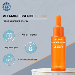 ZLZR OEM Hyaluronic Acid Snail Vitamin <b>C</b> Collagen Face <b>Serum</b> Whitening Anti-Wrinkle Brightening Moisturizing Liquid Formula 30ml - Product Image 1