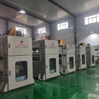 Machine industrielle PLC de formage de tissus en feutre non tissé par poinçonnage à l'aiguille, haute efficacité, automatisée, pour le textile