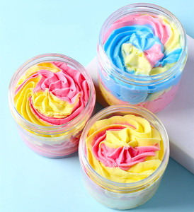 Oem bán buôn Vegan Hồng Whipped Shea bơ cơ thể dưỡng sáng Lotion trong đẹp lọ nhãn hiệu riêng thành phần tự nhiên - Product Image 2