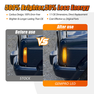 जीप चेरोकी 1997-2001 साइड टर्न सिग्नल एक्सेसरी इंडिकेटर लैंप - Product Image 5